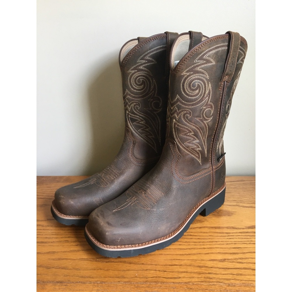 Rocky Women's MonoCrepe 11" Steel Toe Western Boot Size‎ 9.5